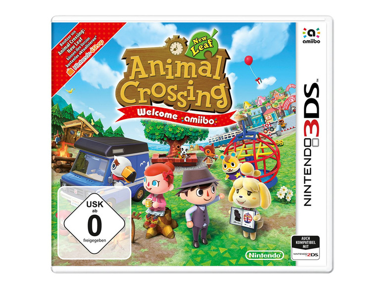 Gehe zu Vollbildansicht: Nintendo Animal Crossing: New Leaf- Welcome amiibo Selects, für Nintendo 3DS - Bild 1