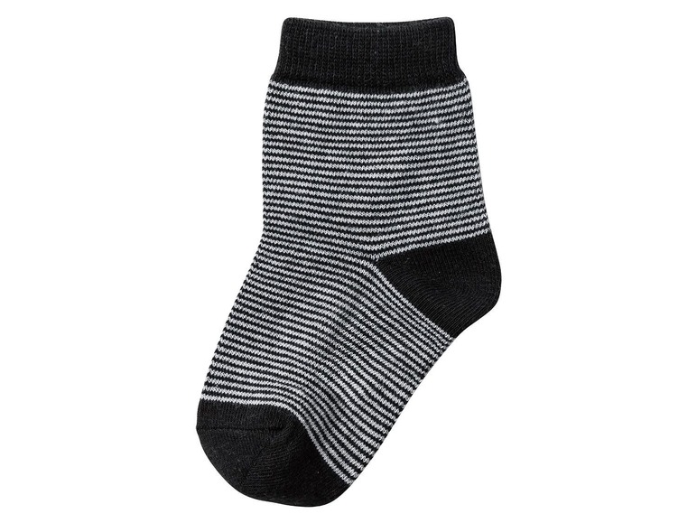 Gehe zu Vollbildansicht: LUPILU® Jungen Socken, hoher Baumwollanteil, mit echter Ferse, 7 Paar - Bild 16