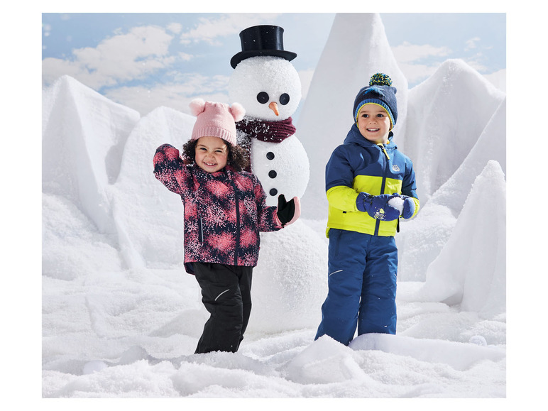 Gehe zu Vollbildansicht: LUPILU® Kleinkinder Jungen Skijacke, mit Kinnschutz - Bild 3
