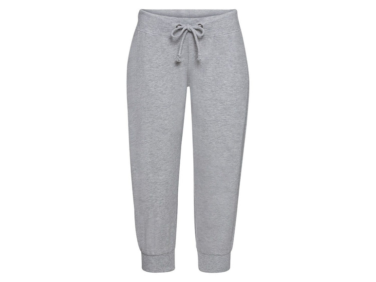 Graue Jogginghose mit Kordelzug.
