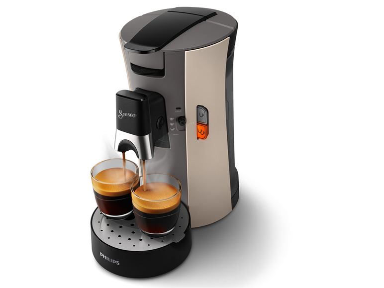 Gehe zu Vollbildansicht: Senseo Kaffeepadmaschine Select »CSA240/30« Creme - Bild 3