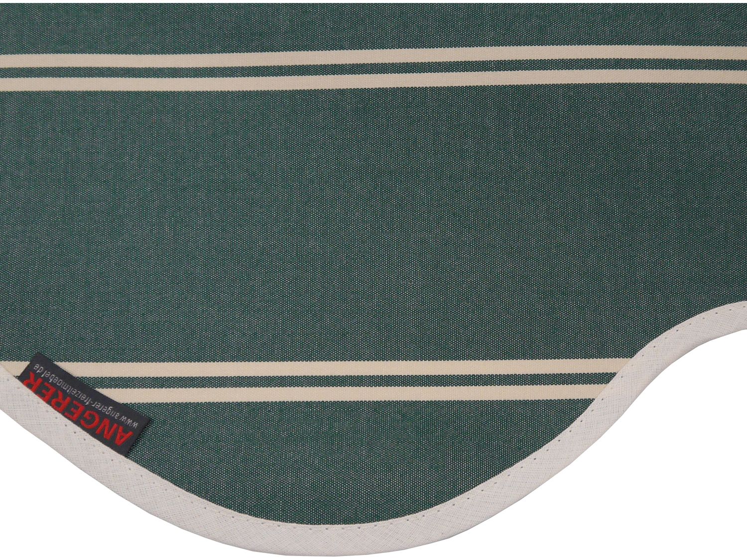 ANGERER Klemmmarkise (grün mit Nadelstreifen beige, 300 cm breit) – Bild 4 von 4