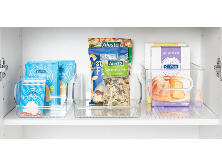 Gehe zu Vollbildansicht: ERNESTO® Küchenorganizer für Kühl- und Vorratsschränke, Kunststoff - Bild 4