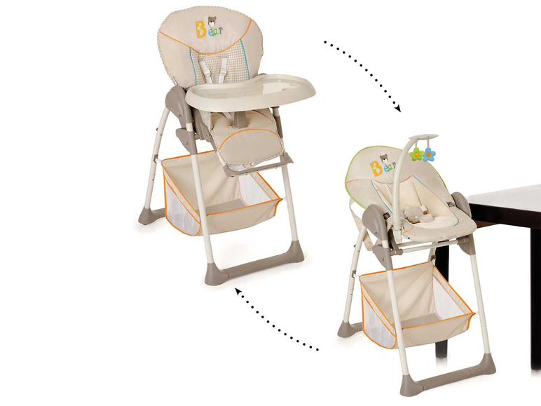 Gehe zu Vollbildansicht: hauck 2 in 1 Baby- und Kinderhochstuhl »Sit n Relax Bear« - Bild 1