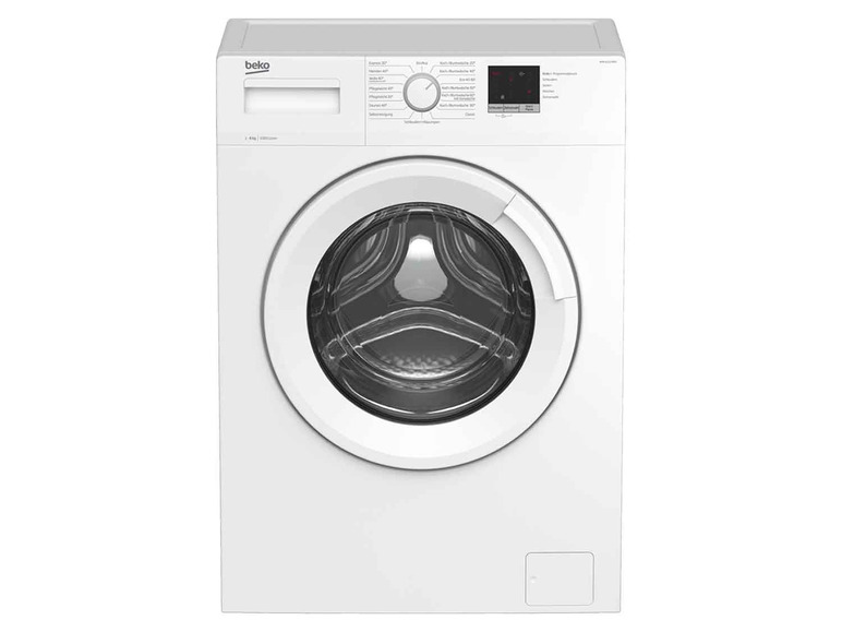 Gehe zu Vollbildansicht: BEKO Waschvollautomat WML61023NR1 weiß 6kg - Bild 1