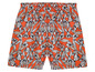 Orangefarbene Badehose mit Bugs Bunny-Motiv.