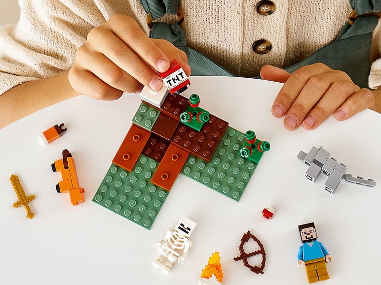 Gehe zu Vollbildansicht: Lego Minecraft LEGO® Minecraft™ 21162 »Das Taiga-Abenteuer« - Bild 12