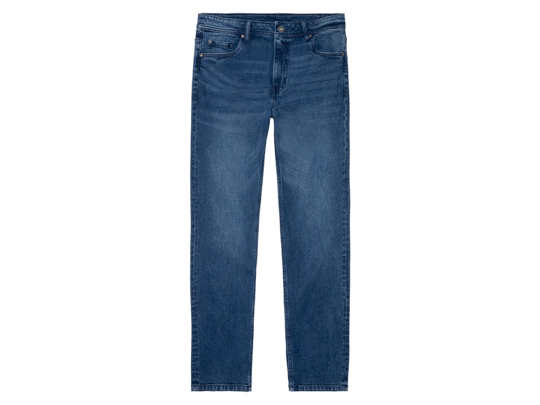 Gehe zu Vollbildansicht: LIVERGY® Jeans Straight Fit Herren, mit Baumwolle, 5-Pocket-Style - Bild 5
