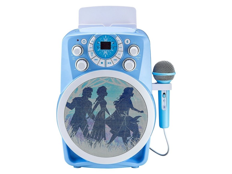 Gehe zu Vollbildansicht: ekids Disney Frozen 2 Karaoke Maschine Bluetooth CDG Lichteffekte - Bild 2