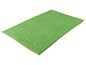 Eine grüne Badematte mit weicher, noppiger Textur.