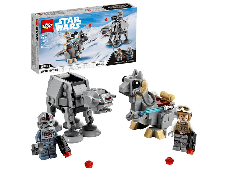 Gehe zu Vollbildansicht: LEGO® Star Wars 75298 »AT-AT™ vs Tauntaun™ Microfighters« - Bild 10