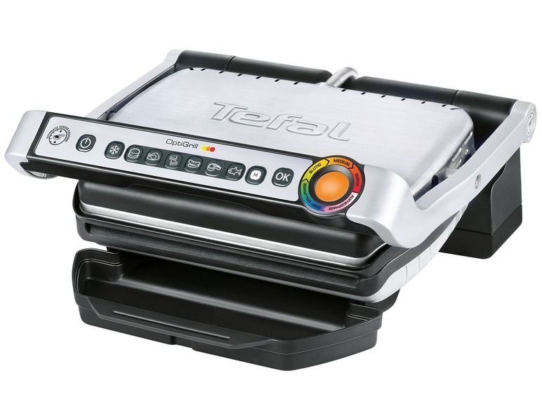 Gehe zu Vollbildansicht: Tefal Tischgrill »Optigrill GC702D«, 6 Grillfunktionen, 2000 Watt, inklusive Rezeptbuch - Bild 1