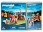 Playmobil Knights Spielset mit Ritter, Pferd und Wagen.
