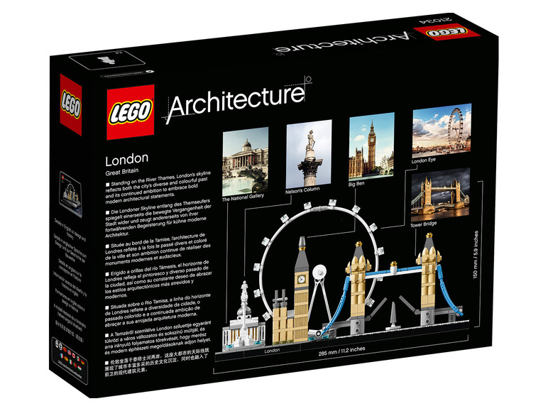 Gehe zu Vollbildansicht: LEGO® Architecture 21034 »London« - Bild 2