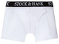 Weiße Boxershorts von Stock & Hank.