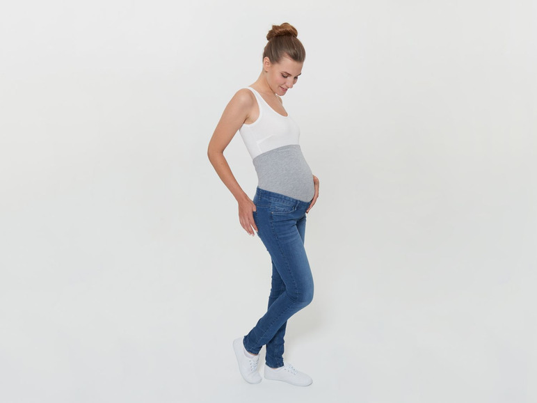 Gehe zu Vollbildansicht: ESMARA® PURE COLLECTION Umstands-Jeans, formstabil, Super-Stretch-Material, Bio-Baumwolle - Bild 4