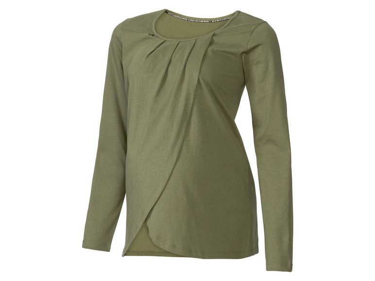 Gehe zu Vollbildansicht: ESMARA® Umstandspyjama, mit bauchbedeckender Hose, mit Bio-Baumwolle - Bild 11