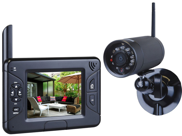 Gehe zu Vollbildansicht: Smartwares Kamerasystem mit Monitor CS83DVR - Bild 1