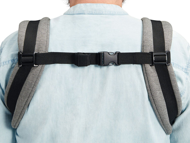 Gehe zu Vollbildansicht: Kinderkraft Babytrage »Milo«, vor dem Bauch & auf dem Rücken tragbar, ergonomisches Design - Bild 21