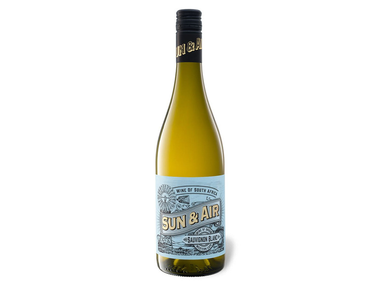 Gehe zu Vollbildansicht: Sun & Air Südafrika Sauvignon Blanc trocken, Weißwein 2020 - Bild 1