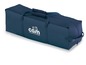 Eine blaue Reisetasche für ein Babybett der Marke Cam.