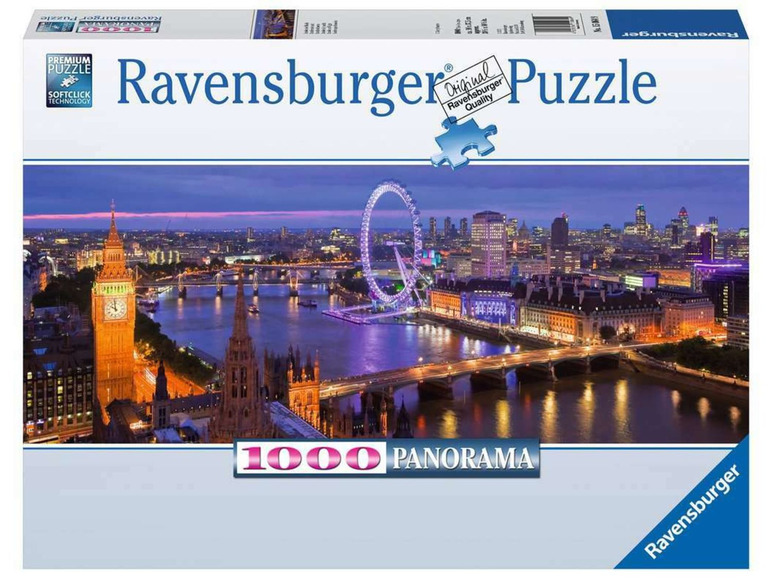 Gehe zu Vollbildansicht: Ravensburger Puzzle London bei Nacht - Bild 1