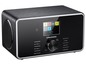 Schwarzes Grundig Internetradio mit DAB+ und FM-Tuner.