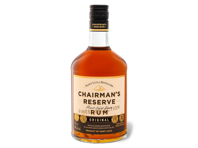 Gehe zu Vollbildansicht: Chairman's Reserve Original Rum 40% Vol - Bild 1