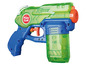 Ein grünes und blaues Playtive Wasserpistole.