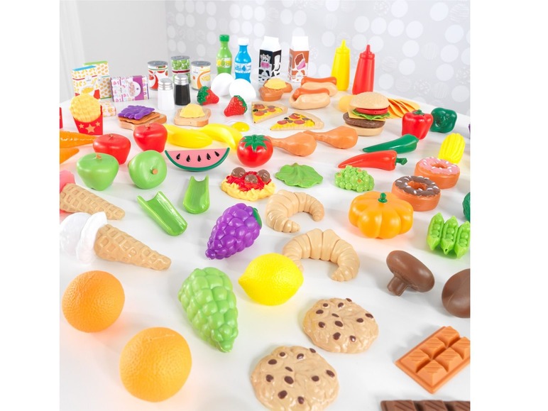 Gehe zu Vollbildansicht: KidKraft Spielzeug-Lebensmittel Set, 115- teilig - Bild 5