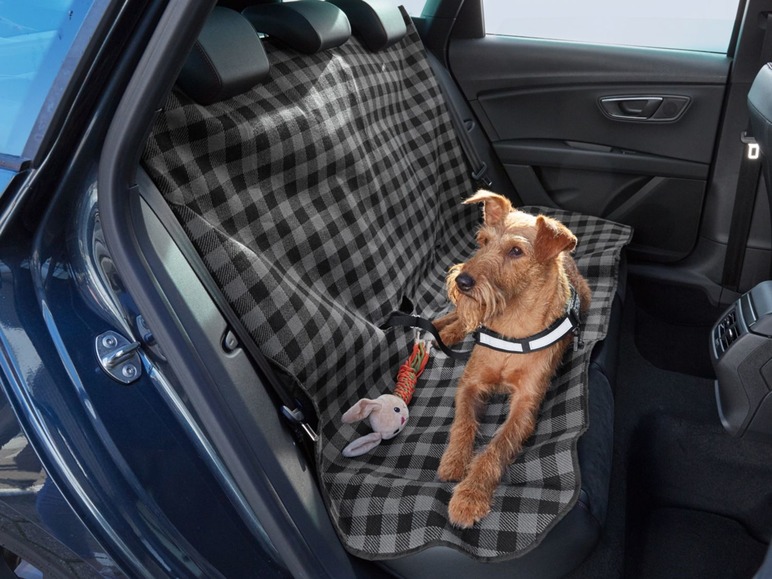 Gehe zu Vollbildansicht: ZOOFARI® Autodecke Hunde, 4 Eck-Gummizüge, mit Öffnungen für Sicherheitsgurte, - Bild 5