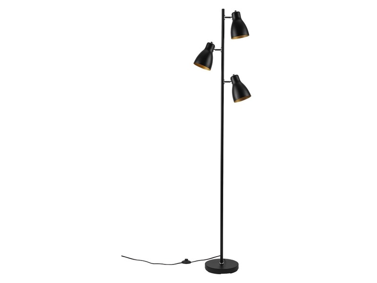 Gehe zu Vollbildansicht: LIVARNO LUX® LED-Stehleuchte, 165 cm Höhe, Metall matt, 3-flammig, dreh- und schwenkbar - Bild 9
