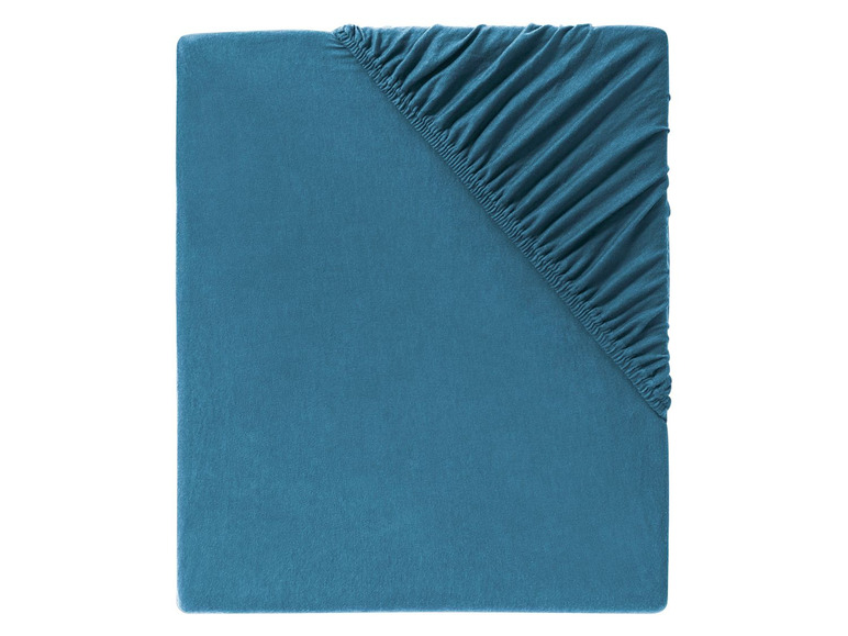 Gehe zu Vollbildansicht: MERADISO® Jersey Spannbettlaken, 90-100 x 200 cm, einlaufsicher, mit Baumwolle - Bild 6