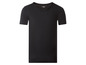 Schwarzes V-Neck T-Shirt von Livergy.