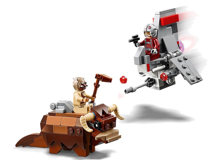 Gehe zu Vollbildansicht: LEGO® Star Wars™ 75265 »T-16 Skyhopper™ vs Bantha™ Microfighters« - Bild 3