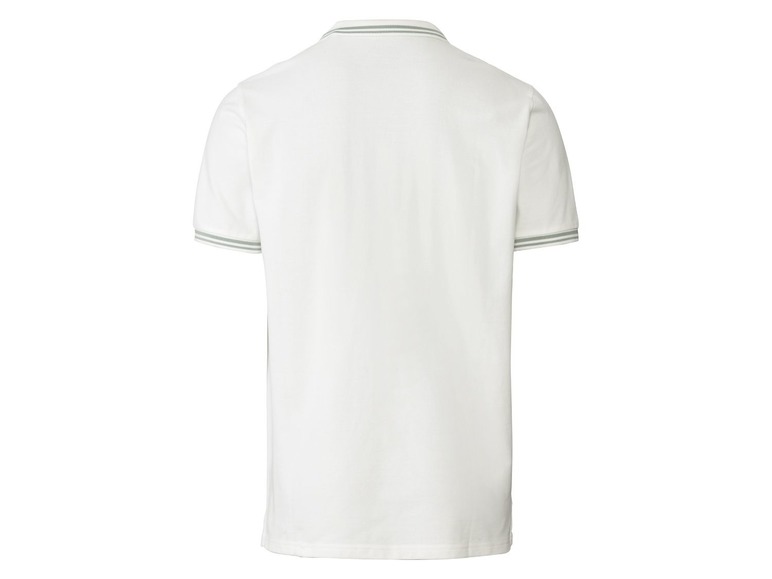 Gehe zu Vollbildansicht: LIVERGY® Poloshirt Herren, Slim Fit, Pikee-Qualität, mit Seitenschlitz, mit Baumwolle - Bild 4