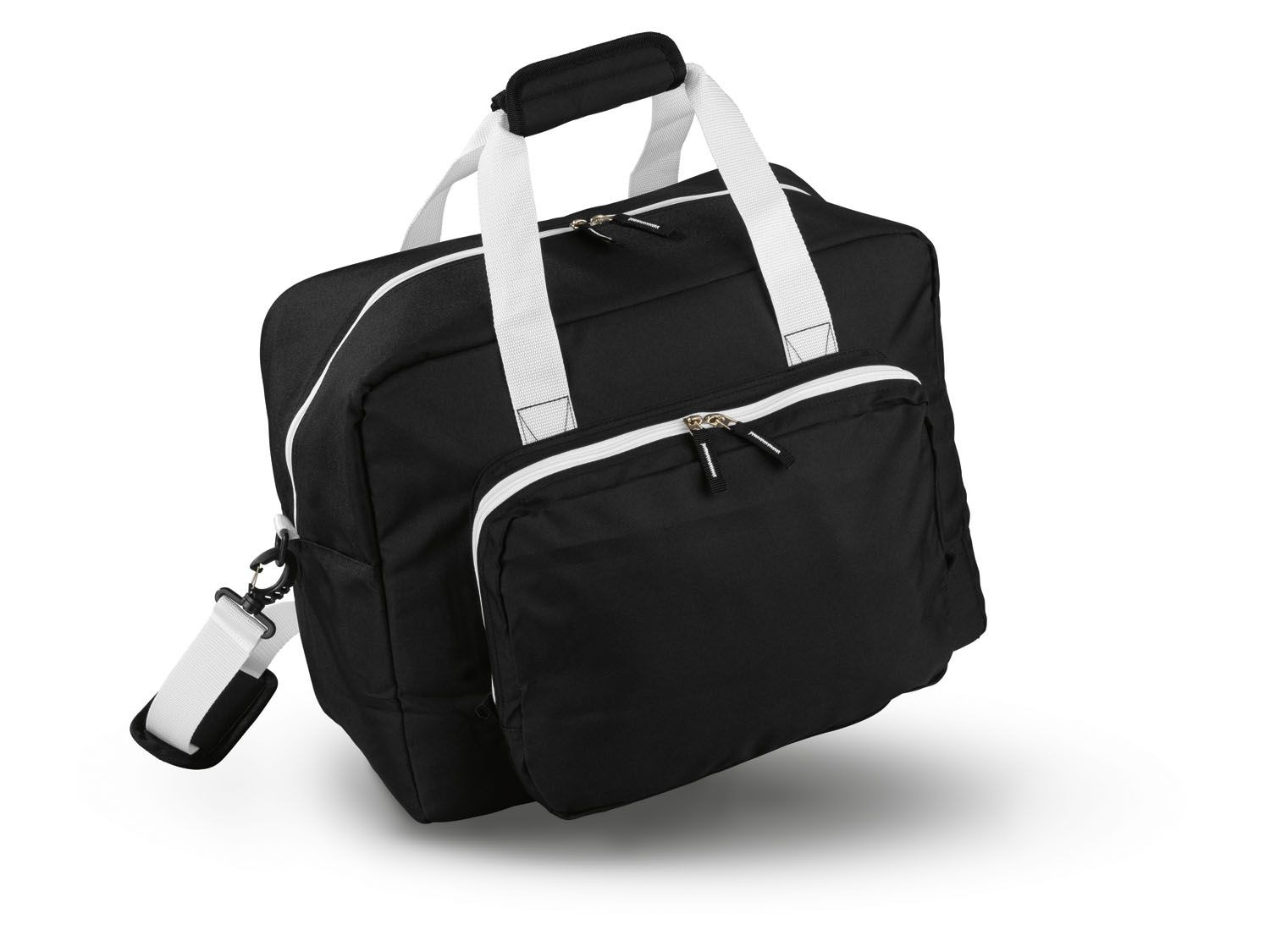 schwarz, L ShawFly Nähmaschine Einkaufstasche Sport-Fitness-Tasche mit großer Kapazität Haushaltsnähmaschinentasche Universal-Nylon-Tragetasche mit Taschen und Griffen