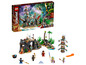 LEGO Ninjago Bauset mit einem Totempalast und Ninjafiguren.