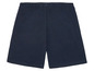 Eine dunkelblaue Shorts.