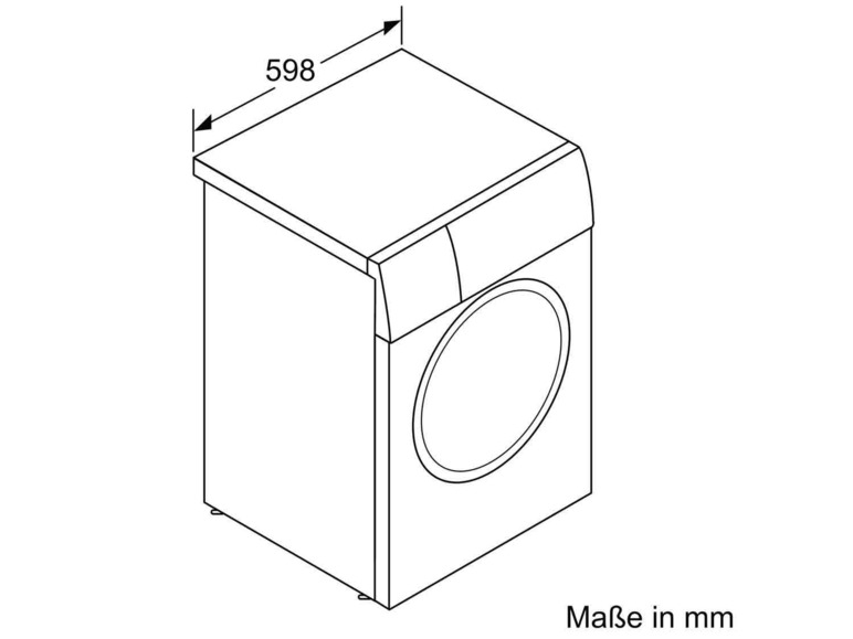 Gehe zu Vollbildansicht: BOSCH WAX28M42 Serie 8 Waschmaschine - Bild 11