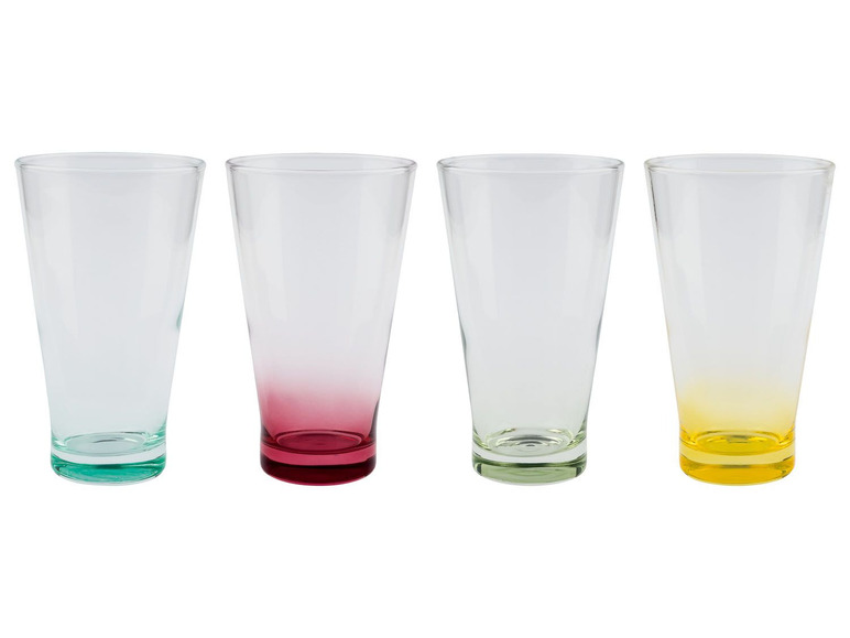 Gehe zu Vollbildansicht: ERNESTO® Gläser Set, 4 Stück, farbig - Bild 2