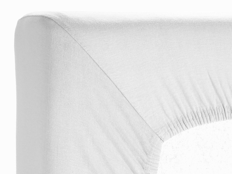 Gehe zu Vollbildansicht: Kinzler Spannbettlaken Baby, aus Baumwoll-Jersey, bügelfrei, hautfreundlich, 70 x 140 cm - Bild 7