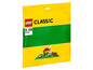 LEGO Classic Set mit grüner Grundplatte und kleinen Häusern.