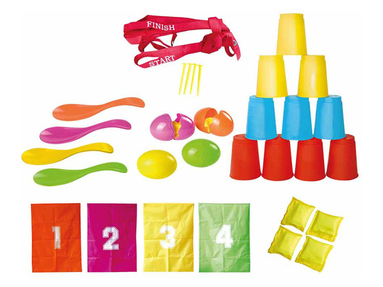 Gehe zu Vollbildansicht: KnorrToys Party Set »Fun«, 32-teilig, für bis zu 4 Kinder, ab 3 Jahren - Bild 1