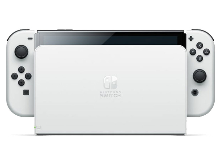 Gehe zu Vollbildansicht: Nintendo Switch (OLED-Modell) Weiss - Bild 2