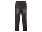 Dunkelgraue Jeans mit elastischem Bund