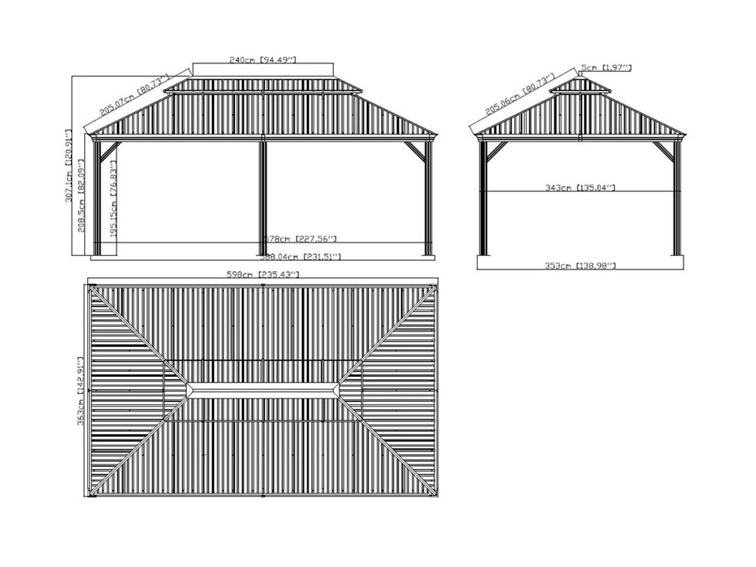 Thumbnail - SOJAG Canada Pavillon Messina (363x598x307cm)""