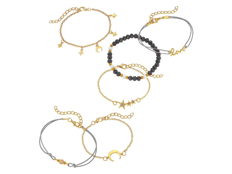 Heideman Multi Armband-Set Damen für Edelstahl gold aus Frauen