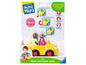 Ravensburger Mini Steps Spielzeugauto mit zwei Figuren.