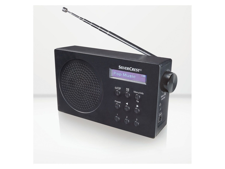 Gehe zu Vollbildansicht: SILVERCREST® Radio »SDR 15 A1«, mit 60 Senderspeicherplätzen, PLL-Tuner, digitaler Empfang - Bild 2